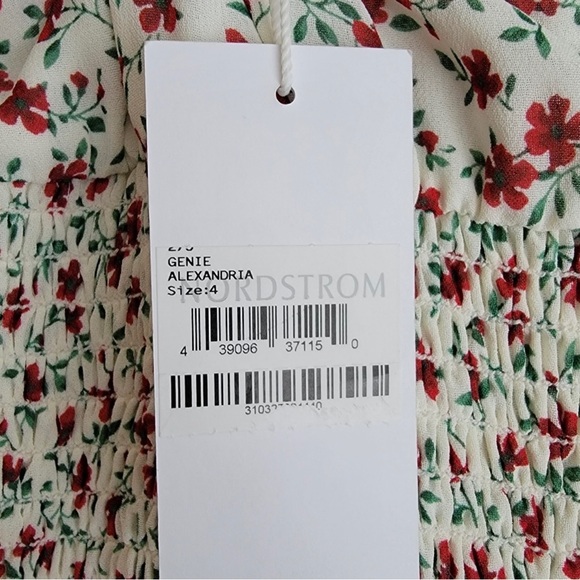 Reformation Genie Dress in Alexandria size 4 NWT - Picture 12 of 14